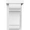 Ekena Millwork Standard Bryant Architectural Grade PVC Bracket, 6 1/2"W x 12"D x 12"H BKTP07X12X12BRY - alternate 2